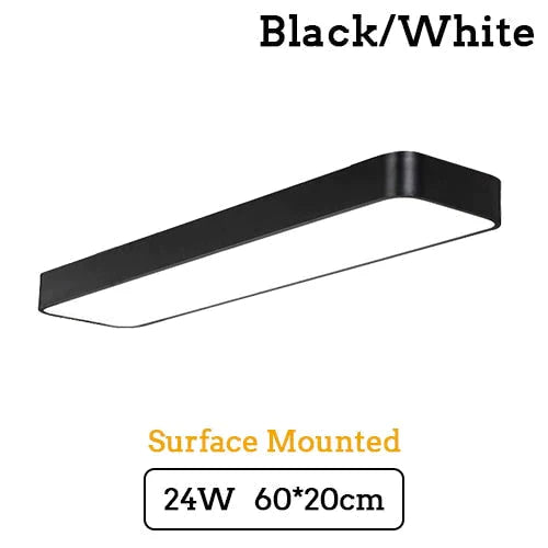 LED Modern Ceiling Light Lam Surface Mount Flush Panel Rectangle Lighting for home and Commercial Use