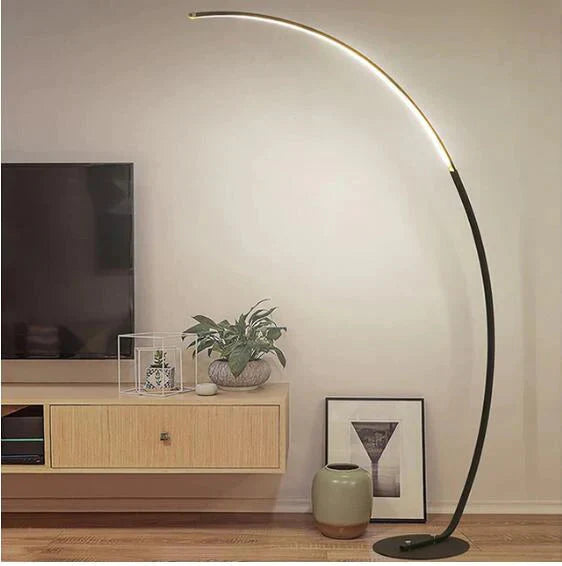 Led modern simple floor lamp standing lamp art decoration nordic style for living room bedroom study room light