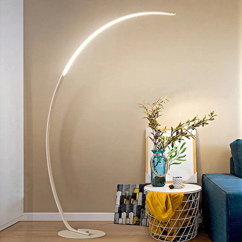 Led modern simple floor lamp standing lamp art decoration nordic style for living room bedroom study room light