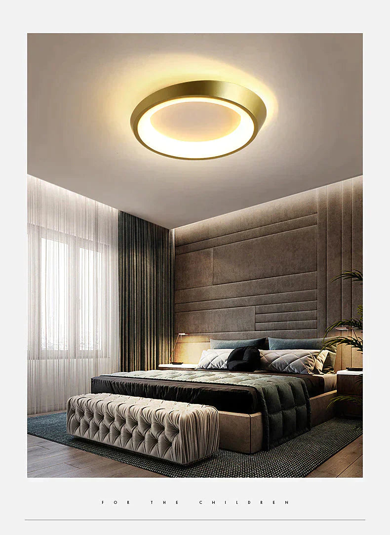 Light In The Bedroom Simple Modern Led Ceiling Lamp Room Lighting Creative Master Living Lamps