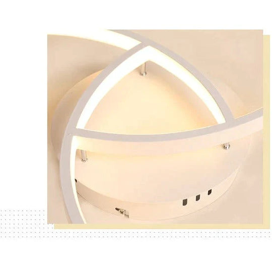 Nordic-Inspired Led Ceiling Lamp - Illuminate Your Living Room Or Bedroom With Elegance And Style