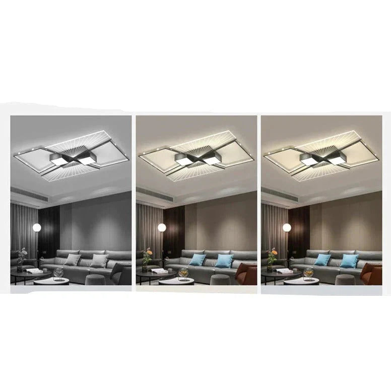 Living Room Led Lamp Modern Simple Atmosphere Bedroom Ceiling Lamp