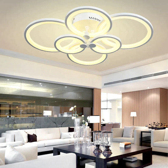 Living Room Led Pendant Lights Bedroom Simple Lamp Atmosphere Home Fashion Creative Personality