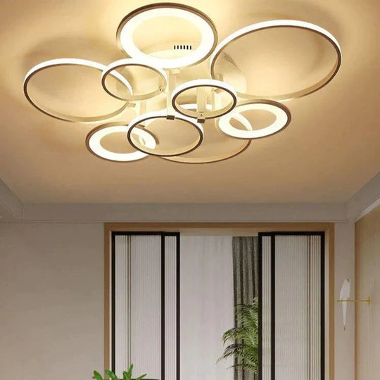 Living Room Led Pendant Lights Bedroom Simple Lamp Atmosphere Home Fashion Creative Personality Led Indoor Lamp