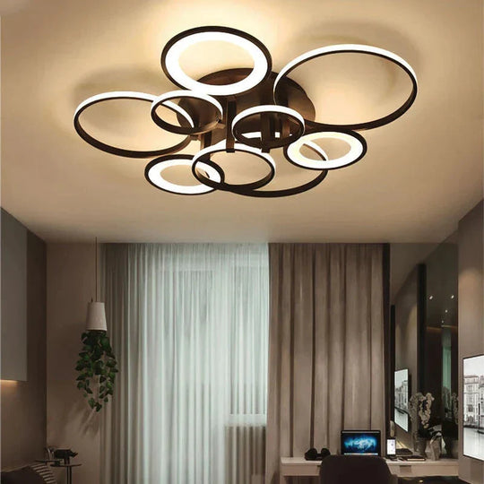 Living Room Led Pendant Lights Bedroom Simple Lamp Atmosphere Home Fashion Creative Personality Led Indoor Lamp