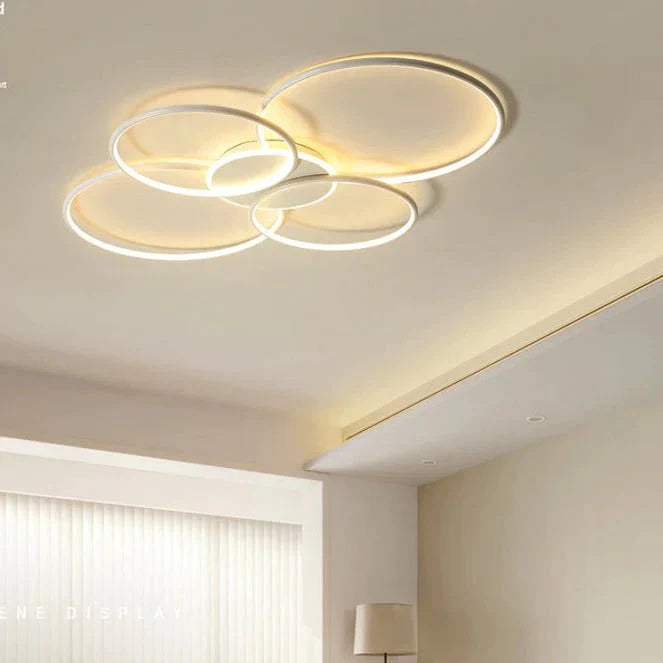 Living Room Main Lamp Atmospheric Hall Lamp Minimalist Circular Ring Indoor Lamp Ceiling Lamp