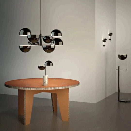 Luna - Creative Designer Nordic Scattered Hemisphere Chandelier For Living Room Dining Study Bedroom