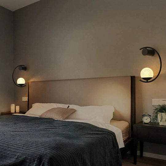 Luxury creative LED Bedside wall lamp