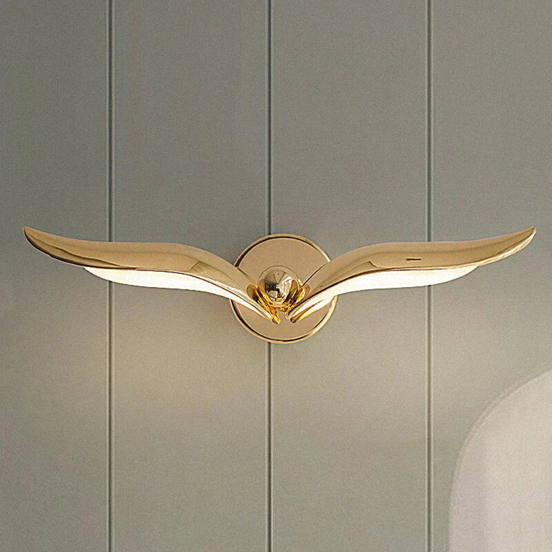 Luxury minimalist creative seagull wall lamp for Bedroom Living room background wall Light