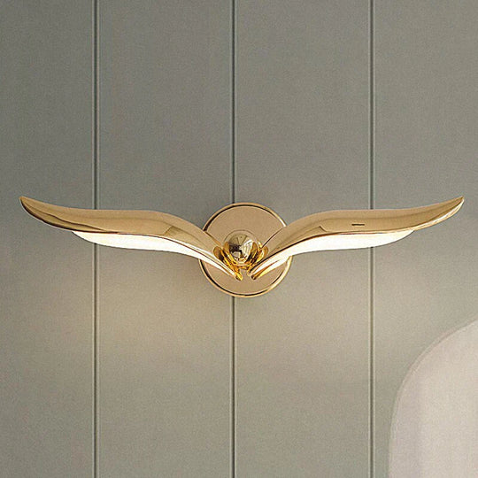 Luxury Minimalist Creative Seagull Wall Lamp For Bedroom Living Room Background Light Wall