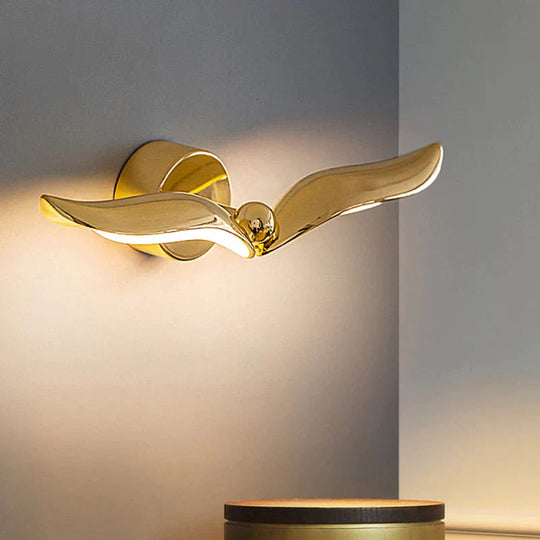 Luxury minimalist creative seagull wall lamp for Bedroom Living room background wall Light