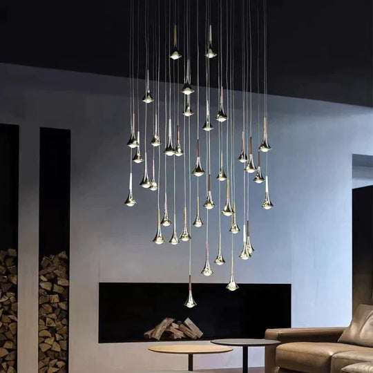 Lyra - Led Water Drop Chandelier