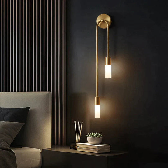 Meral - Modern Minimalist Bedside Led Wall Lamp