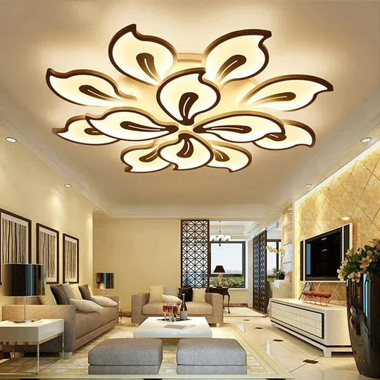 Contemporary Acrylic LED Ceiling Lights: Enhancing the Ambience of Your Bedroom and Living Room