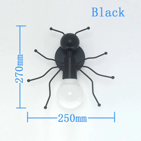 Modern Creative Minimalism Metal Robot Ants Lamps for Kids Baby Living room