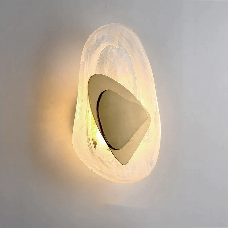 Modern Creative Minimalist Glass Wall Lamp For Study Room Bedroom Bedside Lighting Light