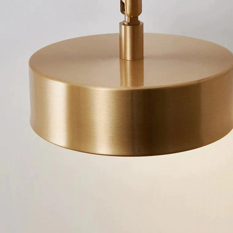 Modern Creative Nordic Bedroom Bedside Full Copper Wall Lamp