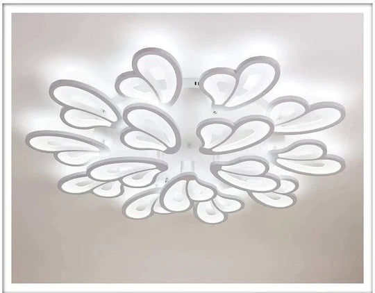 Modern Led Ceiling Light Butterfly Lamp Shape With Remote Control Acrylic Lights For Living Room Bedroom Home Lighting