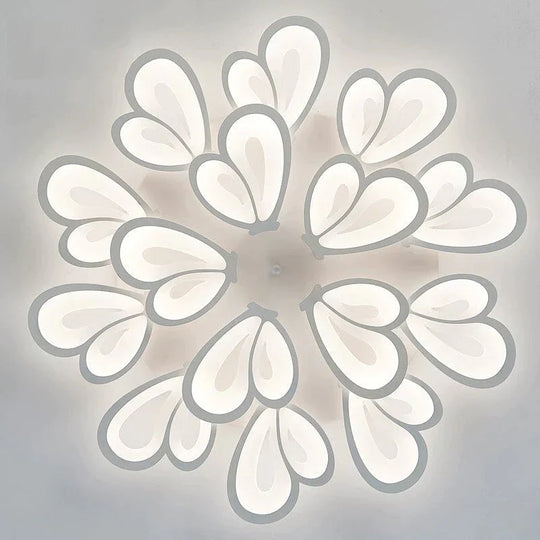 Modern Led Ceiling Light Butterfly Lamp Shape With Remote Control Acrylic Lights For Living Room Bedroom Home Lighting