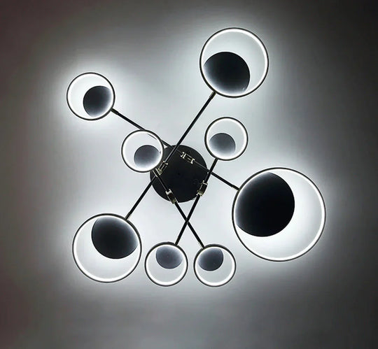 Modern LED Ceiling Light Living Room Lighting Fixture Bedroom Kitchen Surface Mount Ceiling Lamp Remote Control