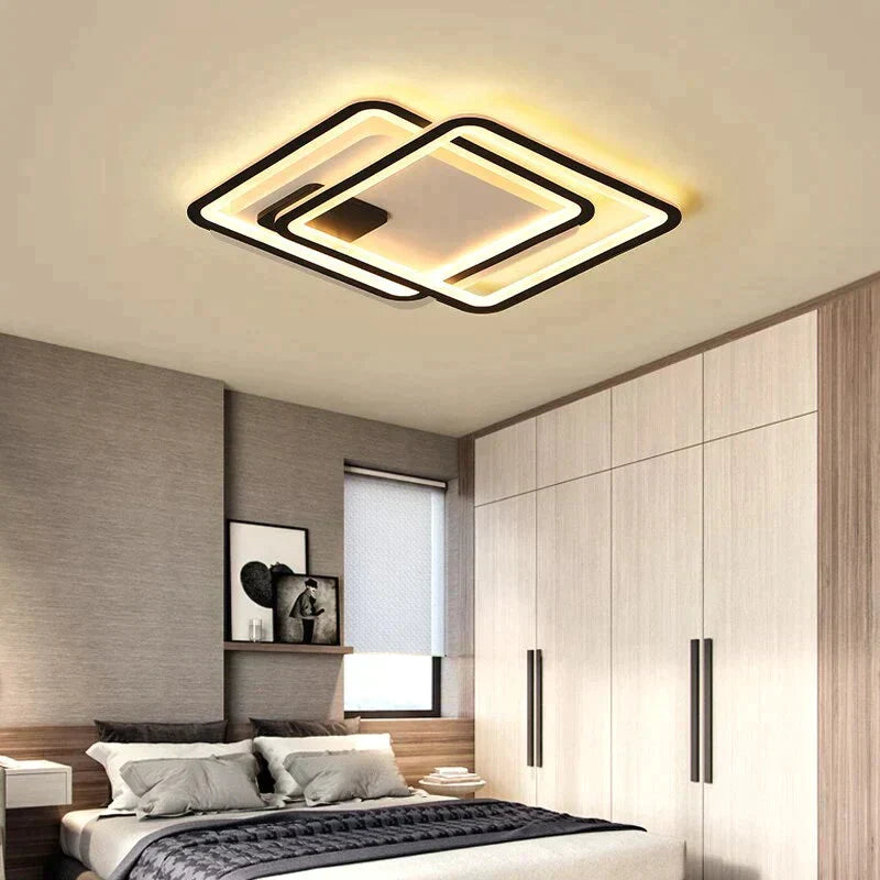 Modern Led Chandeliers For Living Room Bedroom Dining Fixture Chandelier Ceiling Lamp Dimming Home