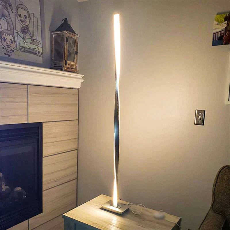 Modern Led Floor Lamp For Living Rooms Standing Pole Light Study Bedrooms Offices Bright Dimmable