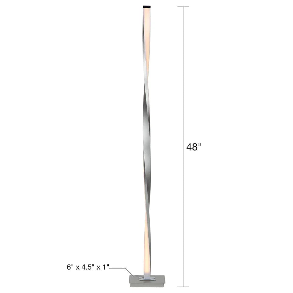 Modern LED Floor Lamp for Living Rooms Modern Standing Pole Light for Study Bedrooms Offices Bright Dimmable Floor Light