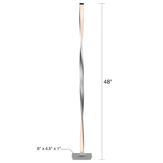 Modern Led Floor Lamp For Living Rooms Standing Pole Light Study Bedrooms Offices Bright Dimmable