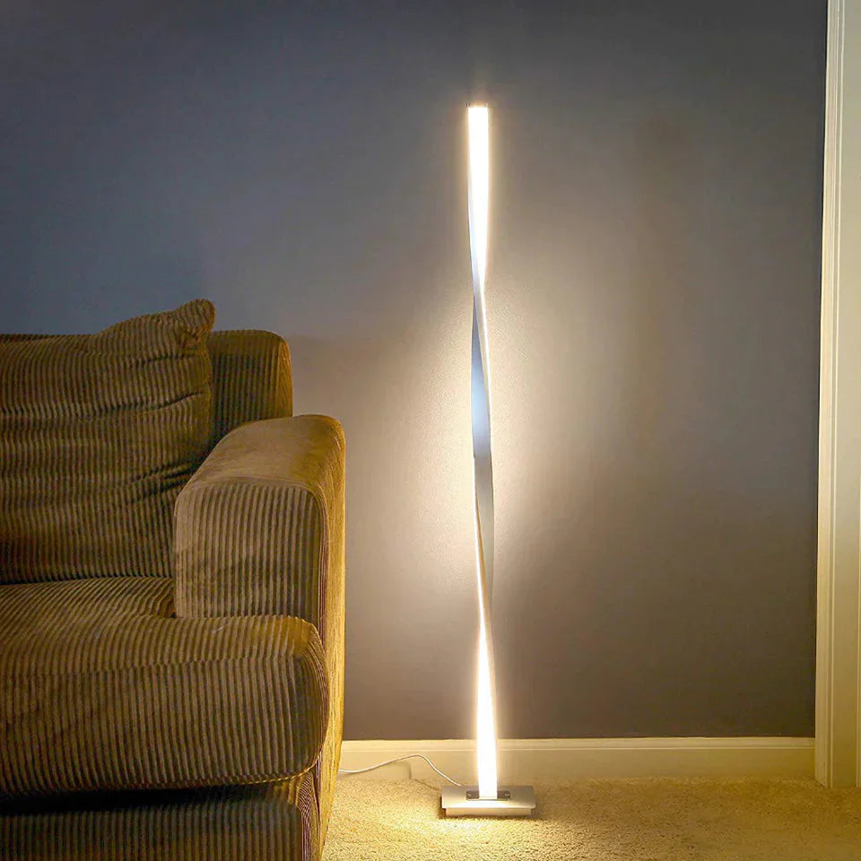 Modern LED Floor Lamp for Living Rooms Modern Standing Pole Light for Study Bedrooms Offices Bright Dimmable Floor Light