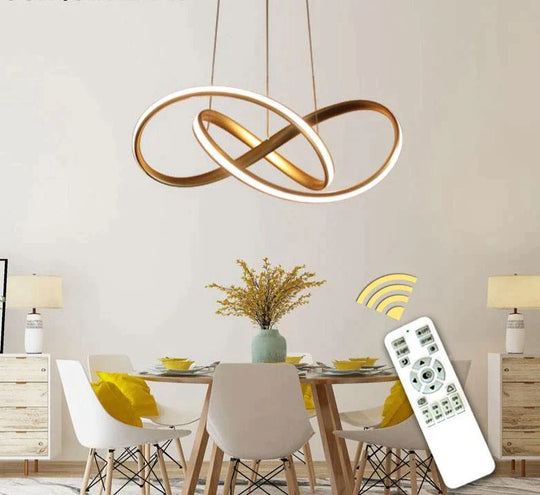 Modern LED Pendant Light For Living room Dining Room Hanging Lamps LED Pendant Lamps Ceiling Lamp Fixtures Gold&White&Black