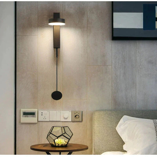 Modern LED Wall Lamps with Rotation Sconce Light for Bedside Living Room Bedroom Study Room Light