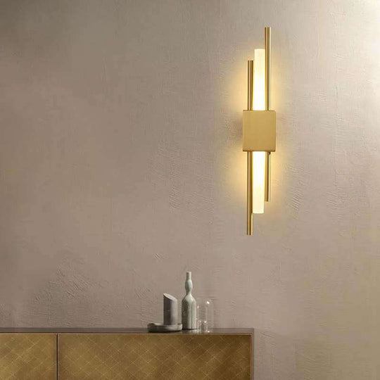 Modern Light Luxury Bedroom Copper Wall Lamp Copper Wall Lamps