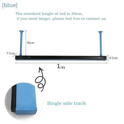 Modern Long Tube LED Track Light, New Space Design Cool Office Bar Track Lamp Restaurant Showroom Shop Display Down Spot Light