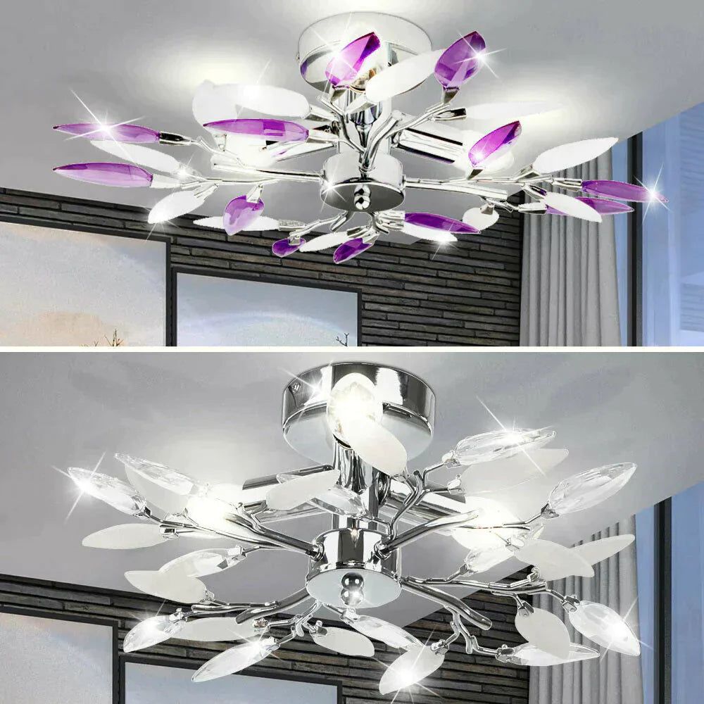 Modern Minimalist Led Living Room Dining Bedroom Creative Ceiling Lamp