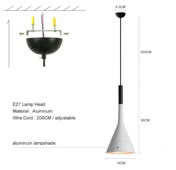 Lampes suspendues modernes pour cuisine, salle à manger, restaurant, bar, maison, chambre à coucher, éclairage blanc, noir, rouge, lampe suspendue décorative