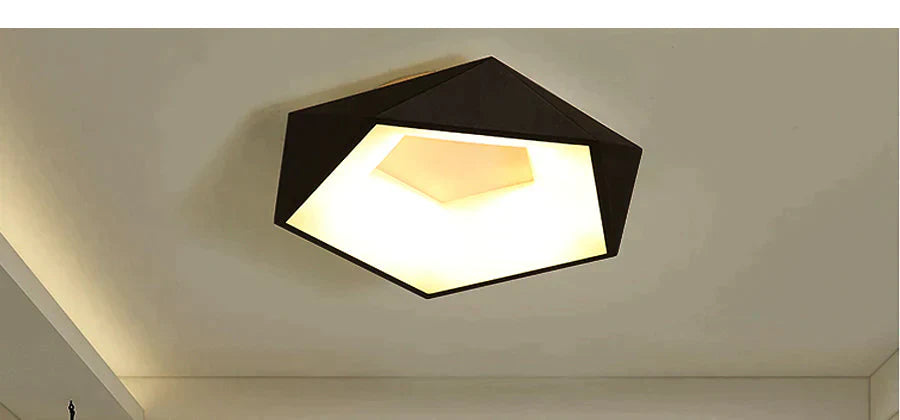 Mylee - Led Light Ceiling Modern For Living Room Bedroom Study Dimmable+Rc Lamp Fixtures Lighting