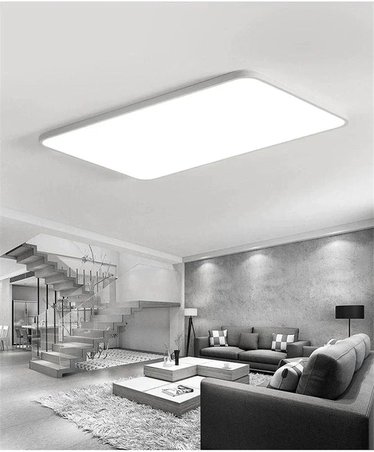 Nathaly - Ultra-thin Square LED Surface Mount Ceiling Lamp