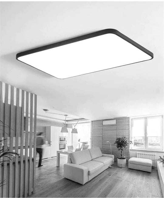 Nathaly - Ultra-thin Square LED Surface Mount Ceiling Lamp