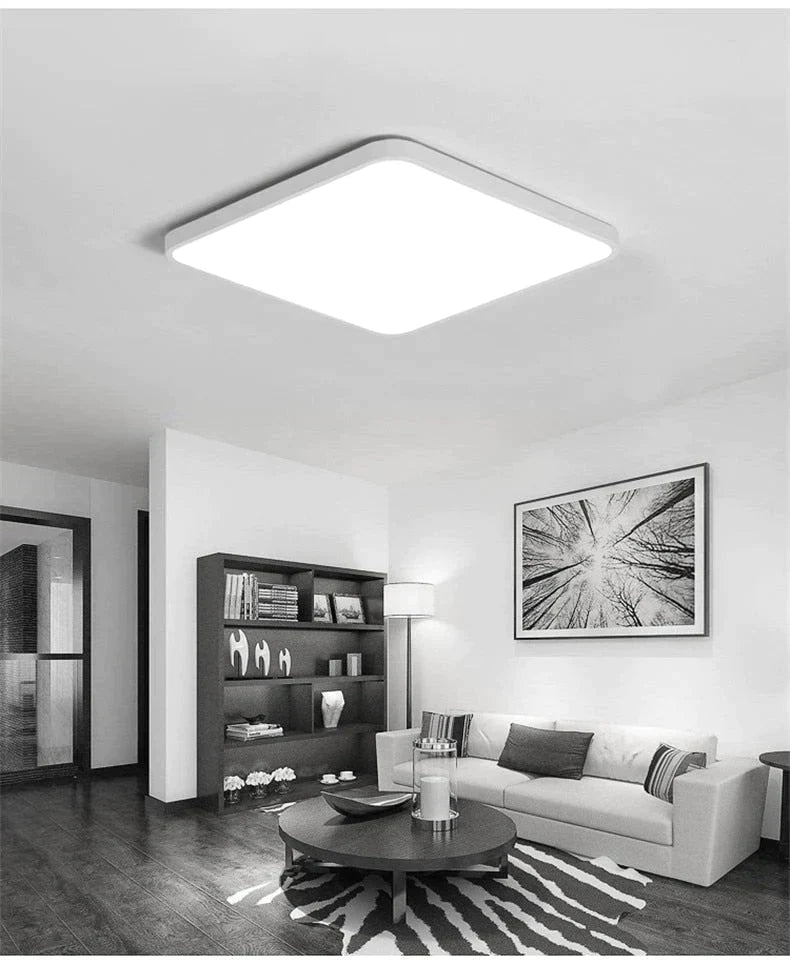 Nathaly - Ultra-thin Square LED Surface Mount Ceiling Lamp