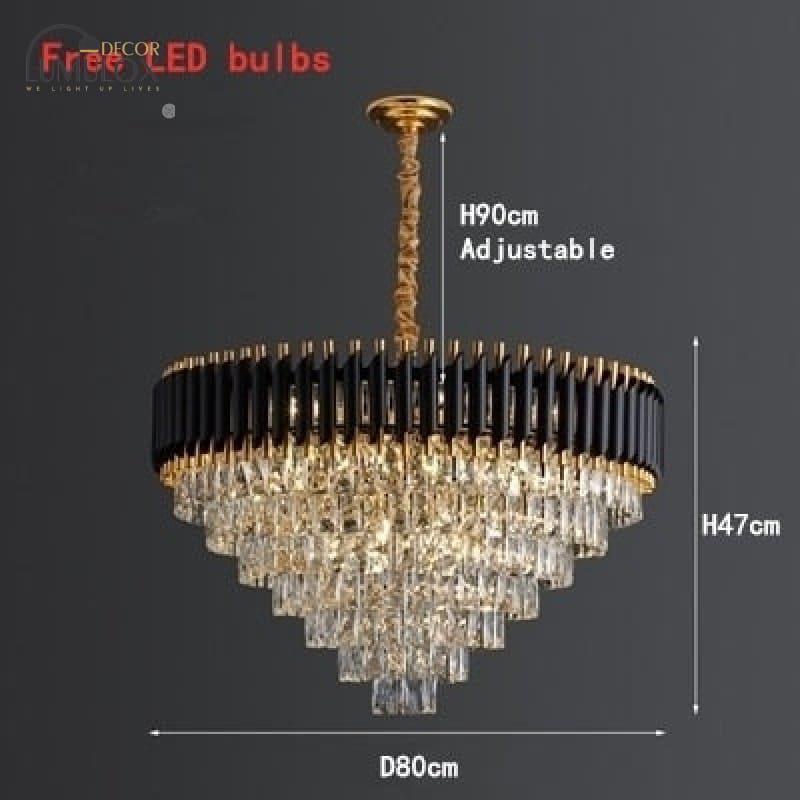 Nebra- Luxury K9 Crystal Chandeliers Chandelier