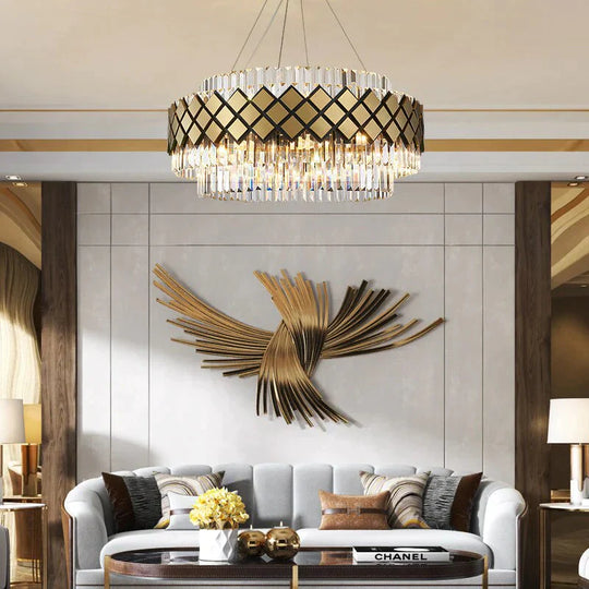 Neva - Designer Crystal LED Chandelier For Dinning Room Living room