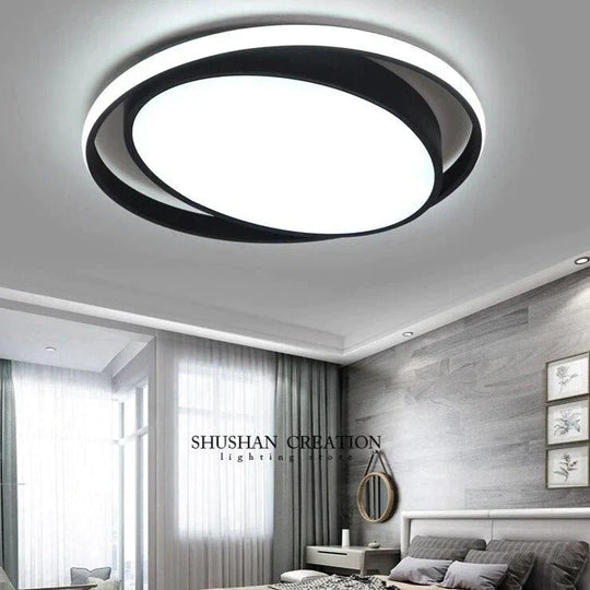 New Arrival LED Ceiling Light Lamp Lighting Fixture Living Room Bedroom Kitchen Surface Mount Dimmable With Remote Control Dero