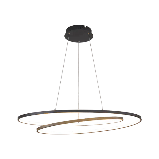 New Arrival Modern Led Pendant Lights For Living Room Dining Matte Black/White Hanging Lamp