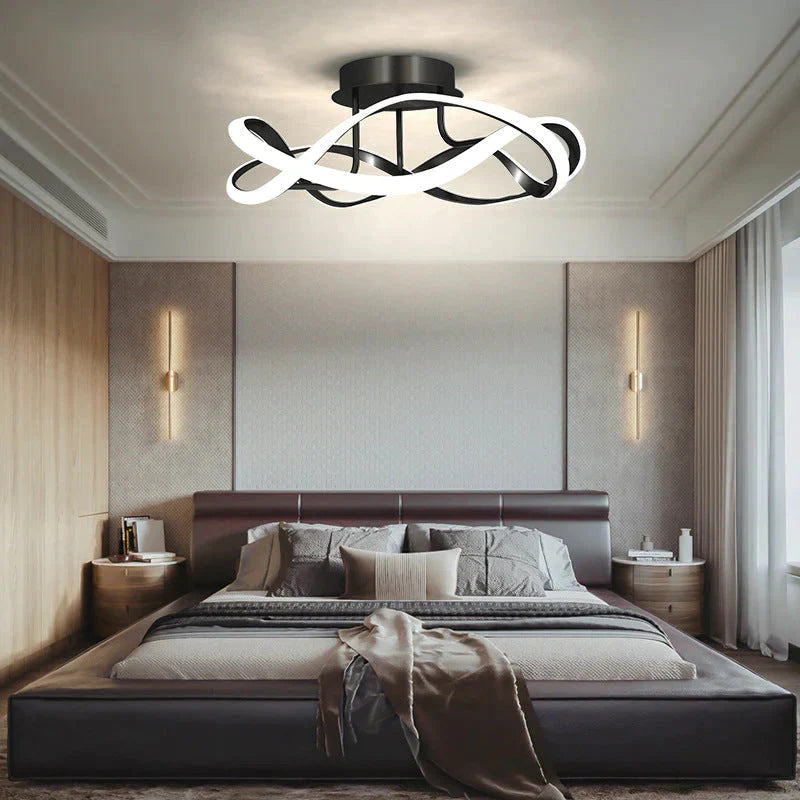 New Light Luxury Bedroom Lamp Room Ceiling Lamp