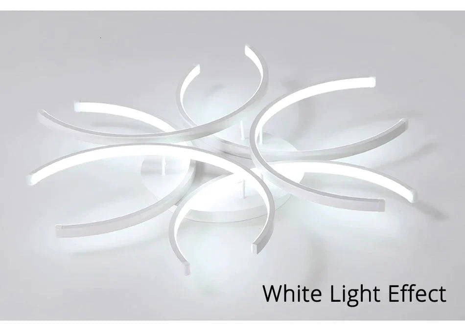 New Modern Led Ceiling Light For Living Room Bedroom White Color Dimmable With Remote Lighting Lamp Lamparas De Techo