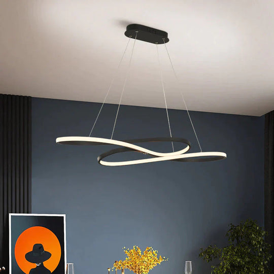 New Modern Led Pendant Lights For Dining Room Living Room Kitchen Room Hanging White Or Black Pendant Lamp Fixtures