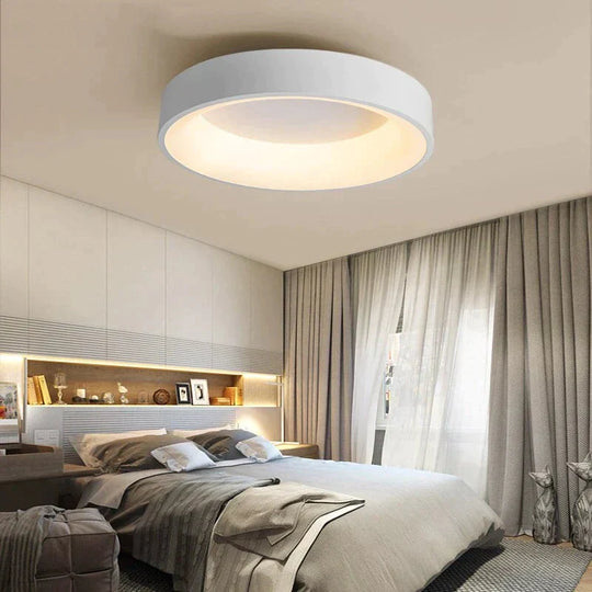 Nora - LED Ceiling Light Bedroom Modern Panel Lamp Lighting Fixture Living Room Ceiling Lamp Kitchen Surface Mount Flush Remote Control