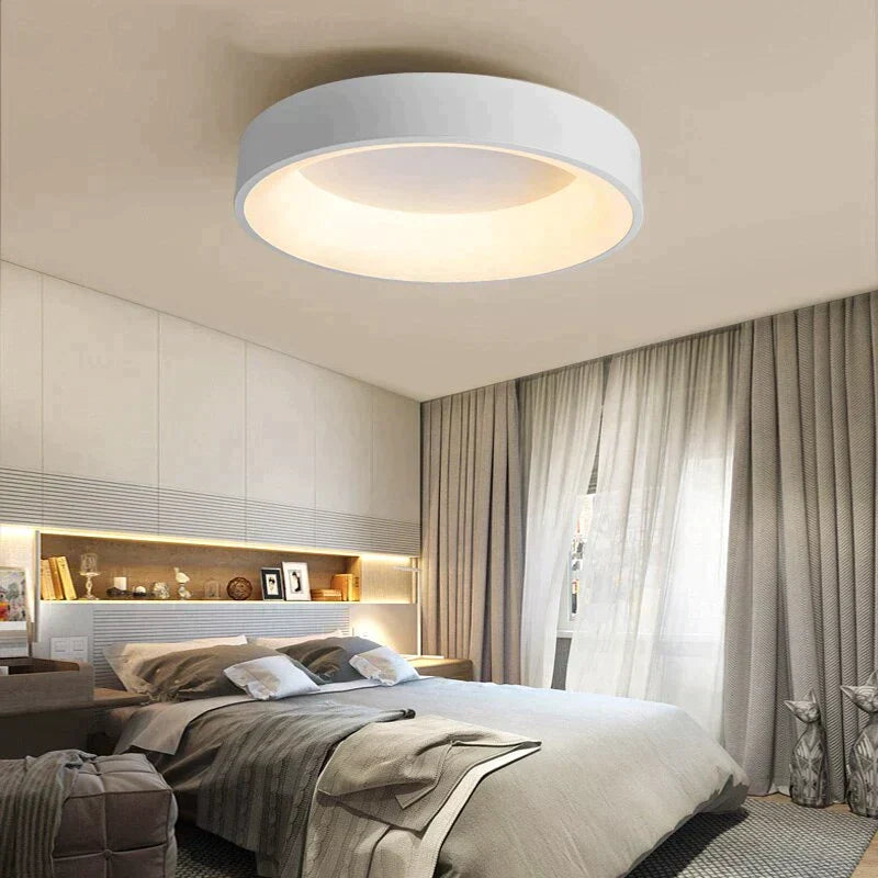 Nora - Led Ceiling Light Bedroom Modern Panel Lamp Lighting Fixture Living Room Kitchen Surface