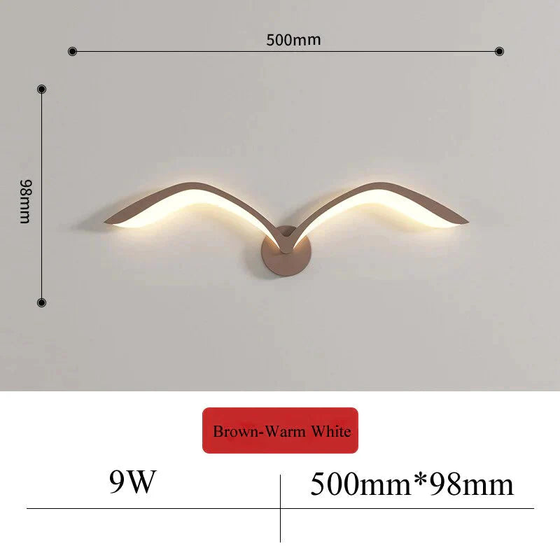 Nordic Avian Style Indoor Wall Lamp