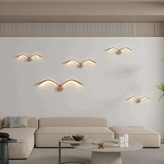 Nordic Avian Style Indoor Wall Lamp Light